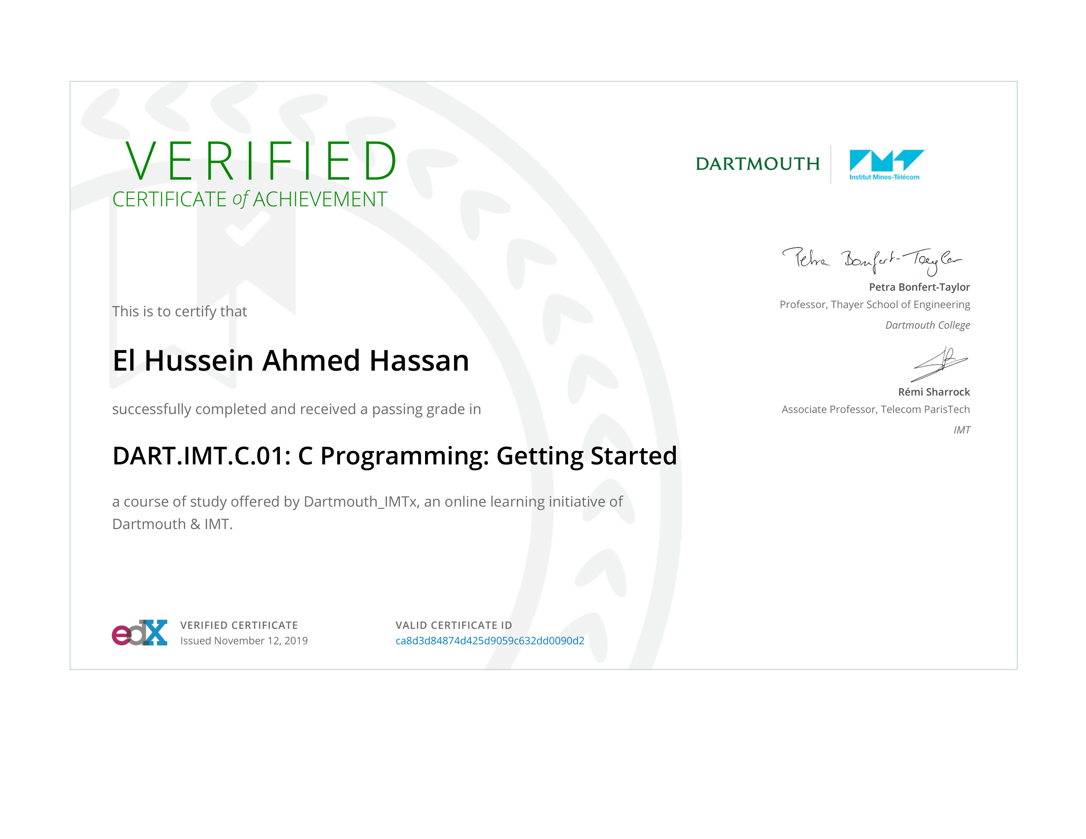 El Hussein Badawy- Web hook